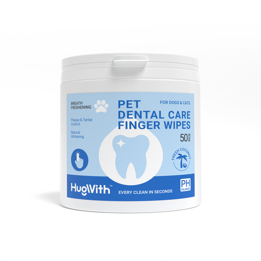 Revolutionizing Oral Care for Pets: HugWith's Innovative Dental Cleaning Wipes